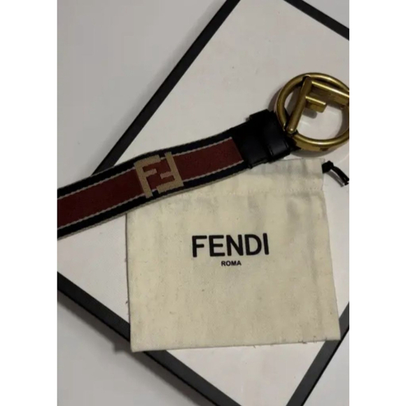 Fendi Forever Logo Buckle Belt - 95cm - Picture 2 of 7